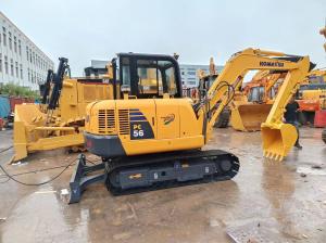 Used Crawler Excavator KOMATSU PC56 original Engine