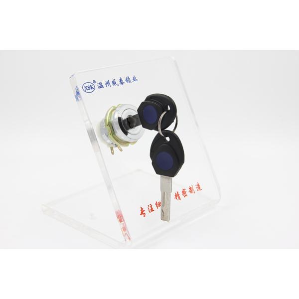 Plastic Key Safe Cam Lock , Safe Box Keyed Cam Lock 90° Rotation