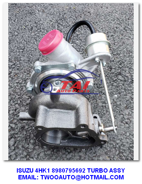 Машинные части автомобиля ISUZU, 4HK1 8980795692 турбонагнетатель двигателя дизеля IHI 4HK1-TC для Isuzu