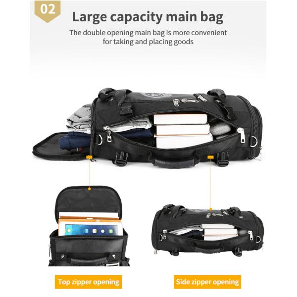 На открытом воздухе 36-57 литровый супербольшой рюкзак