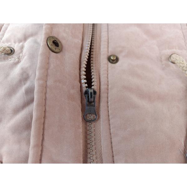 Reversible Thick Parka Jacket With Hooded Warm Fleece Fur Collar Winter Jacket Women