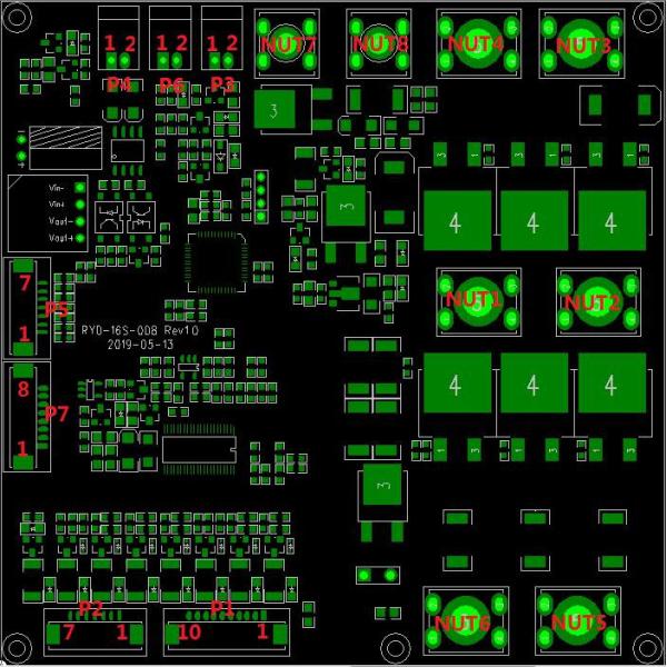 46.8V 23.8Ah Electric Motor Battery Pack / 13S7P Li 18650 Battery Pack