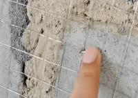 Galvanisé avant le soudage Anti-dérapant Béton filet de fil soudé prêt à être expédié