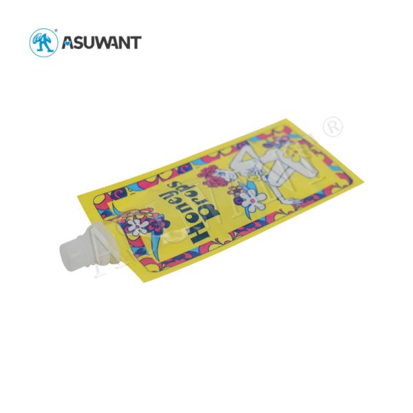 Мешок Споут Эко дружелюбный ясный упаковывая толщину 110-130 Мик для косметик