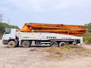 Zoomlion 56m Pequeno caminhão de bomba de concreto caminhão de bomba montada de