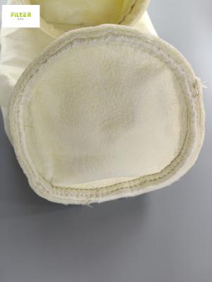 Saco de filtro de alta temperatura da fibra de vidro para a planta de aço da planta do cimento