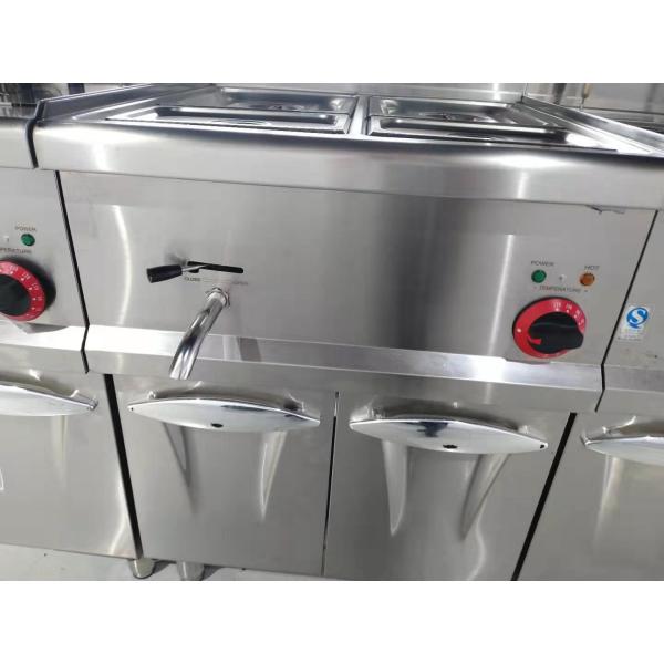 Elegant Stainless Steel Desktop Gas Pasta Cooker for Catering Cooking Equipment