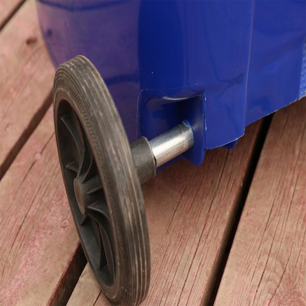 240 Litre Wholesale Large Volume Removable Trash Can Commercial Plastic Outdoor Trash Can