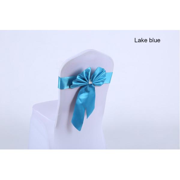 Wedding Banquet Chair Bands With Buckle Sashes Bows