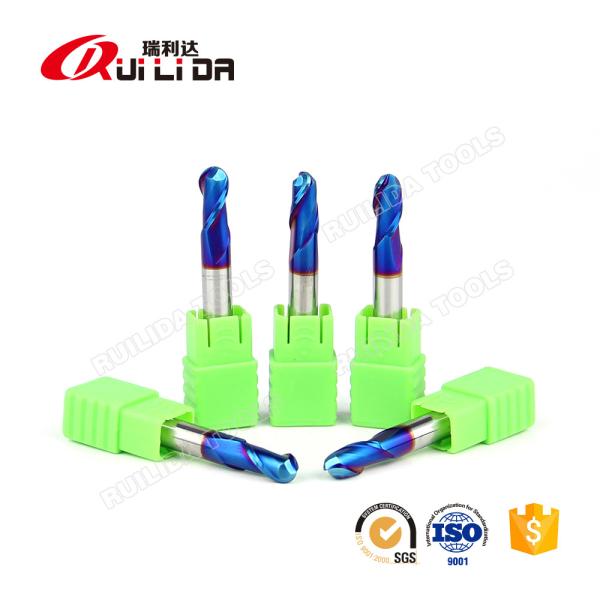 1/4 6mm Ball Nose End Mill Hrc65 For Heated Mold Steel