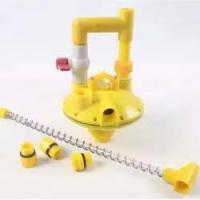 Um conjunto completo de linha de alimentação de linha de água e equipamento de criação automática para aves domésticas duráveis