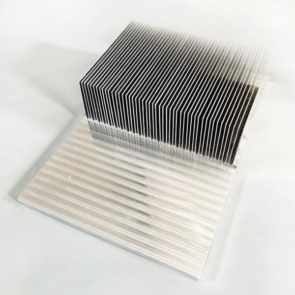 Industrial Rustproof Laser Heat Sink , Anodizing Aluminium Heat Sink Extrusion