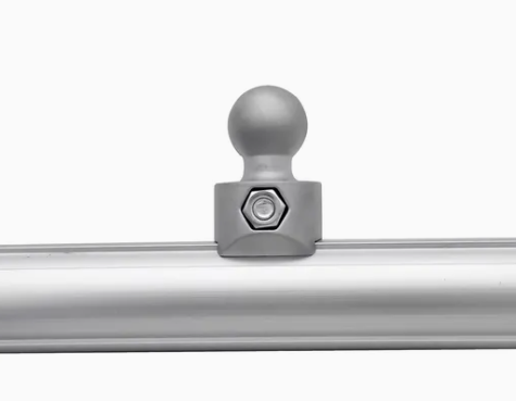 Aluminium Lean Pipes Tubes Connectors Joints Flexible Elbow Pipe Fittings