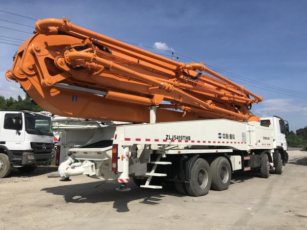Bomba concreta montada caminhão usada 52m do autodiagnóstico CIFA de Ault