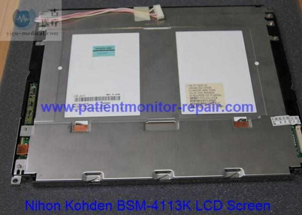 Painel LCD médico CA51001-0258 NA19018-C207 do monitor paciente de Nihon Kohden BSM-4113K das peças sobresselentes