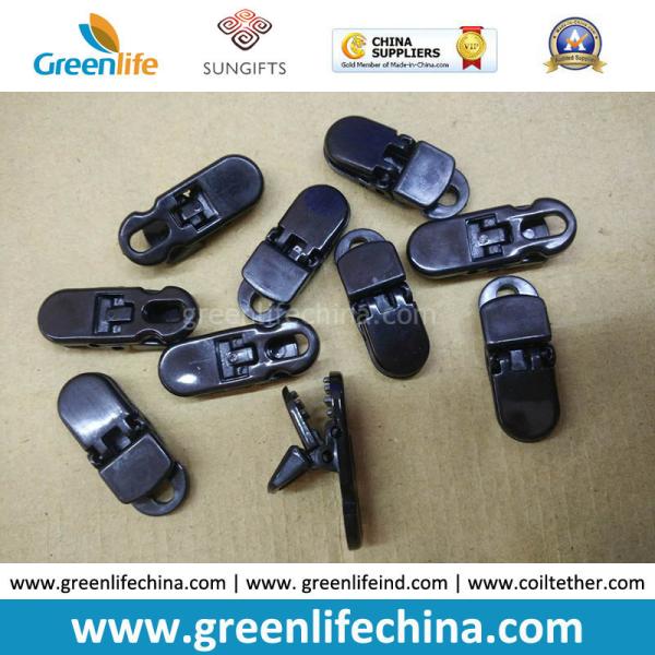 PC Material Solid Black Big Alliagator Clips 37x13MM