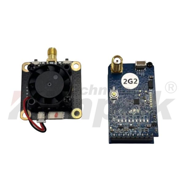 2.2G 4.5W FPV VTX Video Transmitter with 8 Channels for Stable Drone Image Transmission