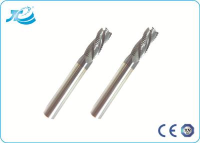 3 Flutes Carbide Roughing End Mills CNC Machine Tool 50 - 100mm Overall Length