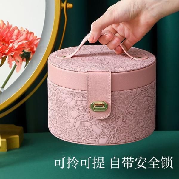 CHINESE STYLE HAND DECORATION BOX HIGH-GRADE JEWELRY BOX LARGE CAPACITY WATERPROOF PORTABLE JEWELRY BOX HOUSEHOLD MULTI-