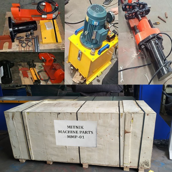Excavator Bulldozer Track Link Repair 120T Manual Portable Hydraulic Track Pin Pusher