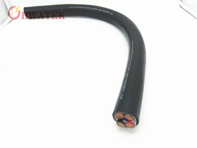 Datilografe cabo distribuidor de corrente de cobre contínuo/encalhado de TC-ER PVC do fio bonde isolado