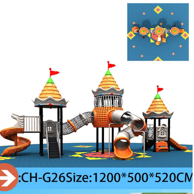 Pumpkin  Robot Theme Large Outdoor Playground Slide  Custom Plastic Combination Slides Climbing Tunnels Adventure Tubes for Parks Kindergartens  Resorts