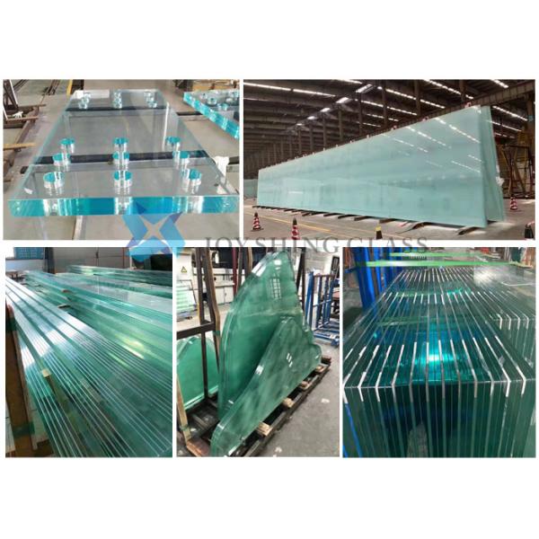 Oversized Tempered Laminated Glass 10.76 мм закаленное ламинированное стекло Прозрачное PVB ламинированное стекло