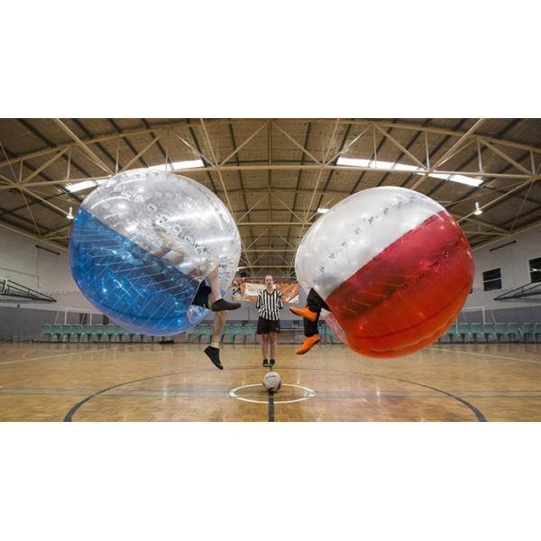 Waterproof Fabric Inflatable Bubble Ball Soccer / Inflatable Bubble Football