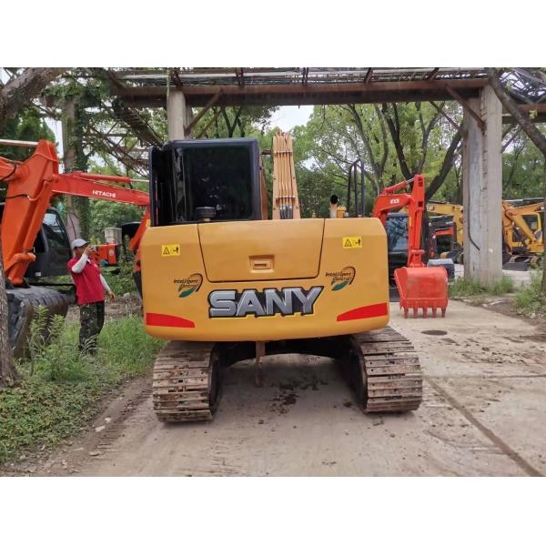 Sany SY75 SY60 SY135 Excavateur avec une capacité de seau de 0,28 m3 et un poids de machine de 7000 kg