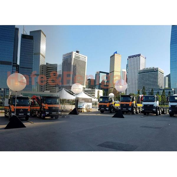 Decoration Inflatable LED Light Balloon 400w 800w RGB Camping Party Outdoor 90cm