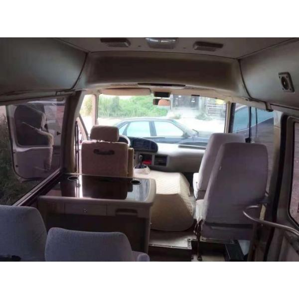 2004 Year Japan Used Toyota Coaster With 19 Seats Gas Fuel 6990 X 2025 X 2585mm