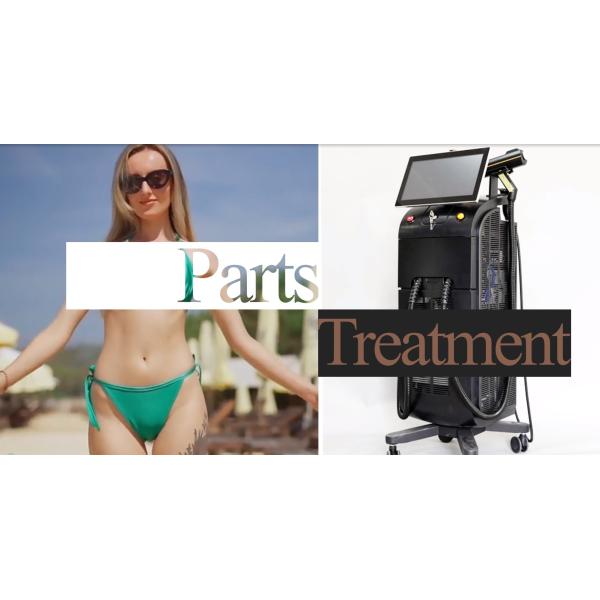 1800W Multifunctional Beauty Machine Hair Removal With IPL RF ND YAG Laser