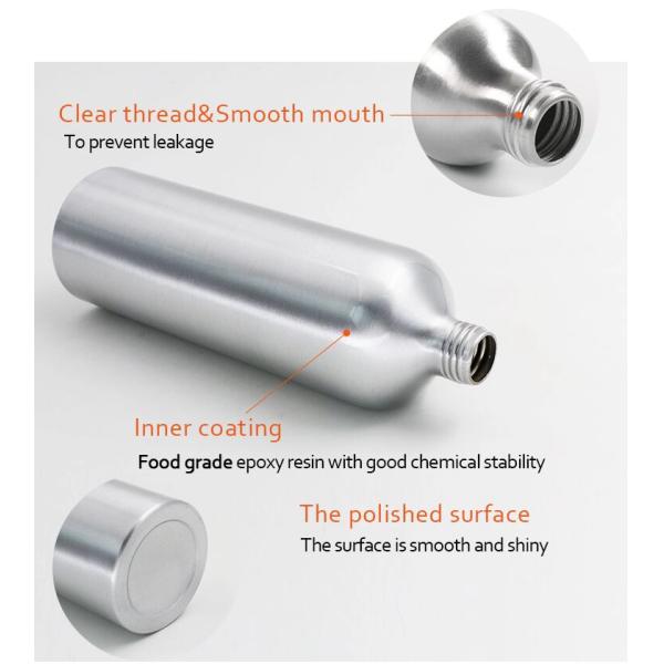 Проводника шампуня SVHC OD20 бутылки штейнового черного алюминиевые косметические