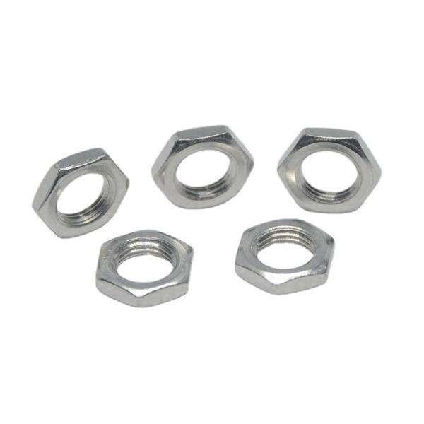 Polishing Metal Hex Nut Thin Nut  Stress Relieving DIN934 GB52 DIN963