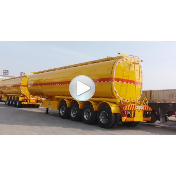TITAN 50,000 Liters Fuel Tank 4 Compartments with Cheap Price Oil Tanker Semi Trailer for Sale