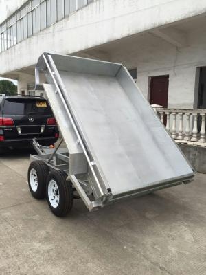 Galvanised Hydraulic Tipper Trailer / 8 X 5 Tandem Trailer  2 Axle