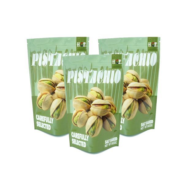 Customized Color Custom Order Eco Biodegradable Snack Zip Packaging Plastic Bags Nut Proof Holographic Mylar Bag Size Range