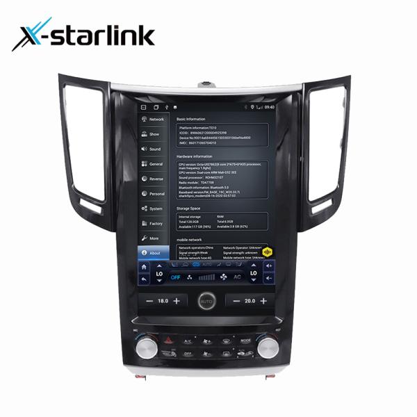Medidores digitais de automóveis para Infiniti FX35 Toyota Car Stereo Infotainment System