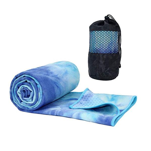 Non-slip Custom Design Hot Yoga Mat Towel Microfiber Yoga Towel