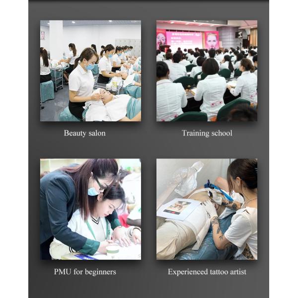 симуляция нежности кожи 7.8cm*5.1cm практики татуировки макияжа губы силикона 3D постоянная