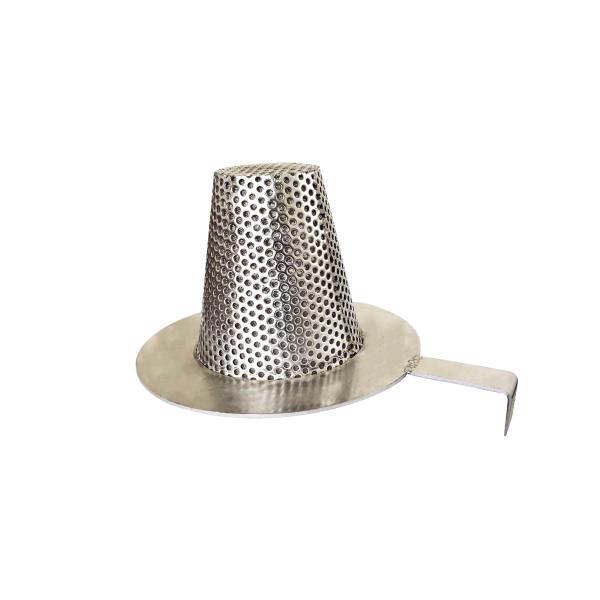 Single Layer 2µM 3 Gauge Galvanized Perforated Metal Filter