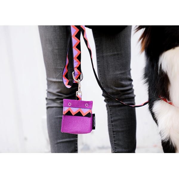 Felt Soft Pet Dog Walking Poop Bag Holder Cute Dog Waste Bag Holder