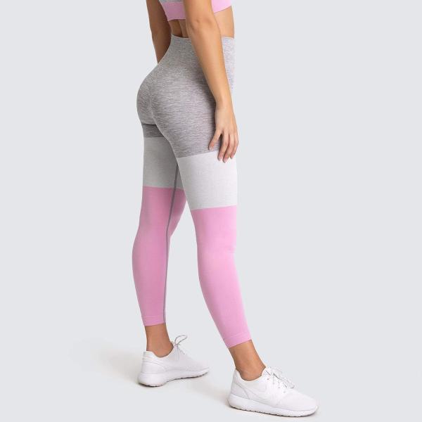 Sexy Peach hip high-waisted yoga pants woman, seamless knitting breathable abdominal yoga fitness pants