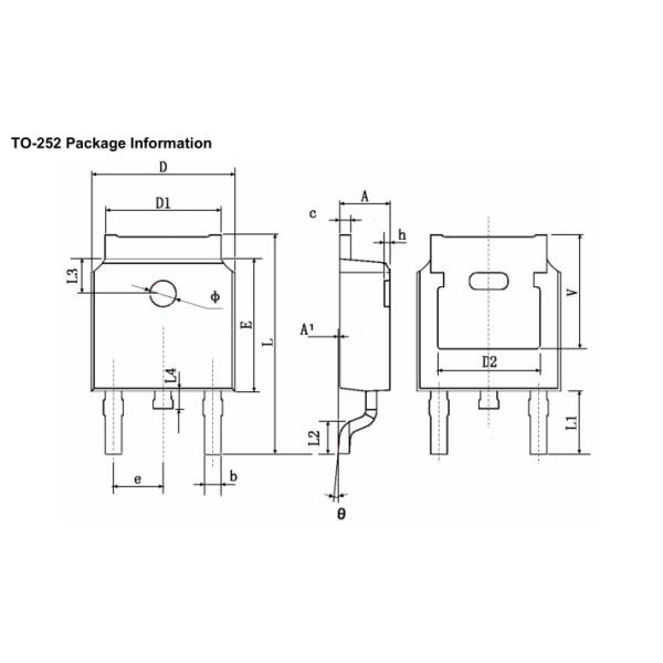 N Channel Mosfet Power Transistor 2A 600V Circuit Switching For LED Drive