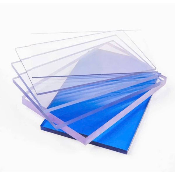 Easy To Install Plastic Polycarbonate Sheet Thickness 0.8mm to 18.0mm Lightweight Clear Panel Ideal Fabrication Projects