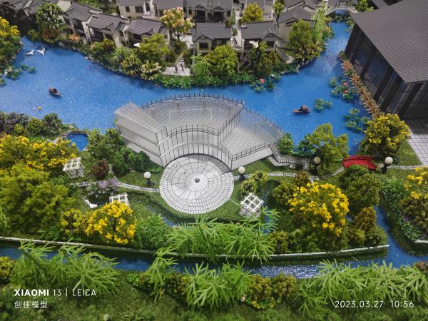 1:450 Jiangnan Water Town Architectural Model Town Chinese Contemporary