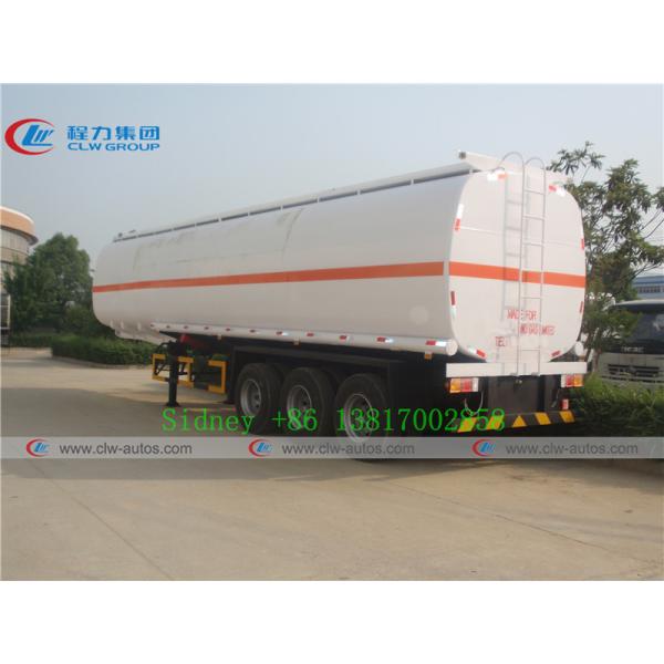 Three BPW-12T Axle 55000L 40T Oil Tanker Trailer