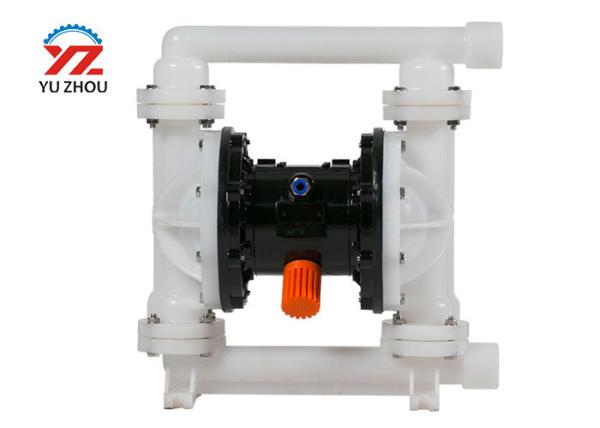 Plastic Double Pneumatic Air Operated Diaphragm Pump For Chemical Liquid Transfer