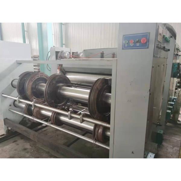 Carton Pneumatic Brake Mechanism Printing Slotting Machine