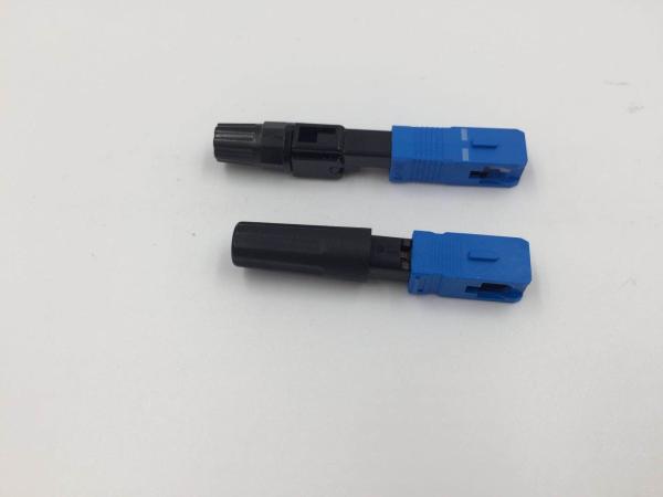 A voz passiva de FTTH parte o conector rápido 55mm da fibra do SC UPC 60mm 500 Matings